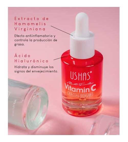Ushas Vitamin C Facial Serum 30ml